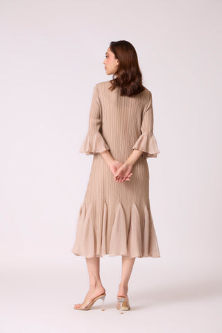 Briana Dress - Sand Beige