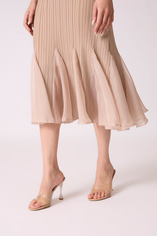 Briana Dress - Sand Beige