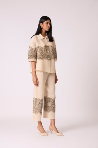 Elisa Shirt Set - Buttercream