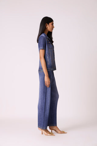 Emilia Denim Wash Set - Blue