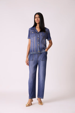 Emilia Denim Wash Set - Blue
