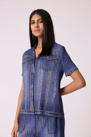 Emilia Denim Wash Set - Blue