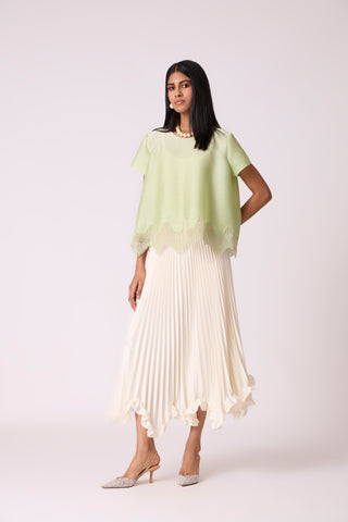 Vence Top - Pastel Green