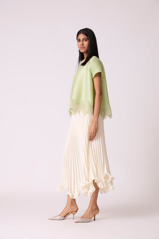 Vence Top - Pastel Green
