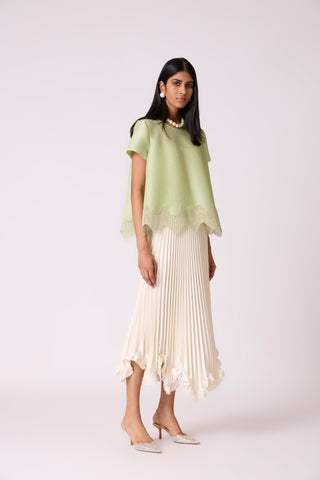 Vence Top - Pastel Green