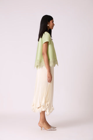 Vence Top - Pastel Green