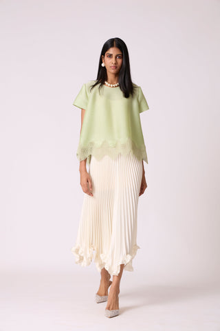 Vence Top - Pastel Green