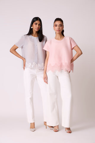 Vence Top - Light Pink