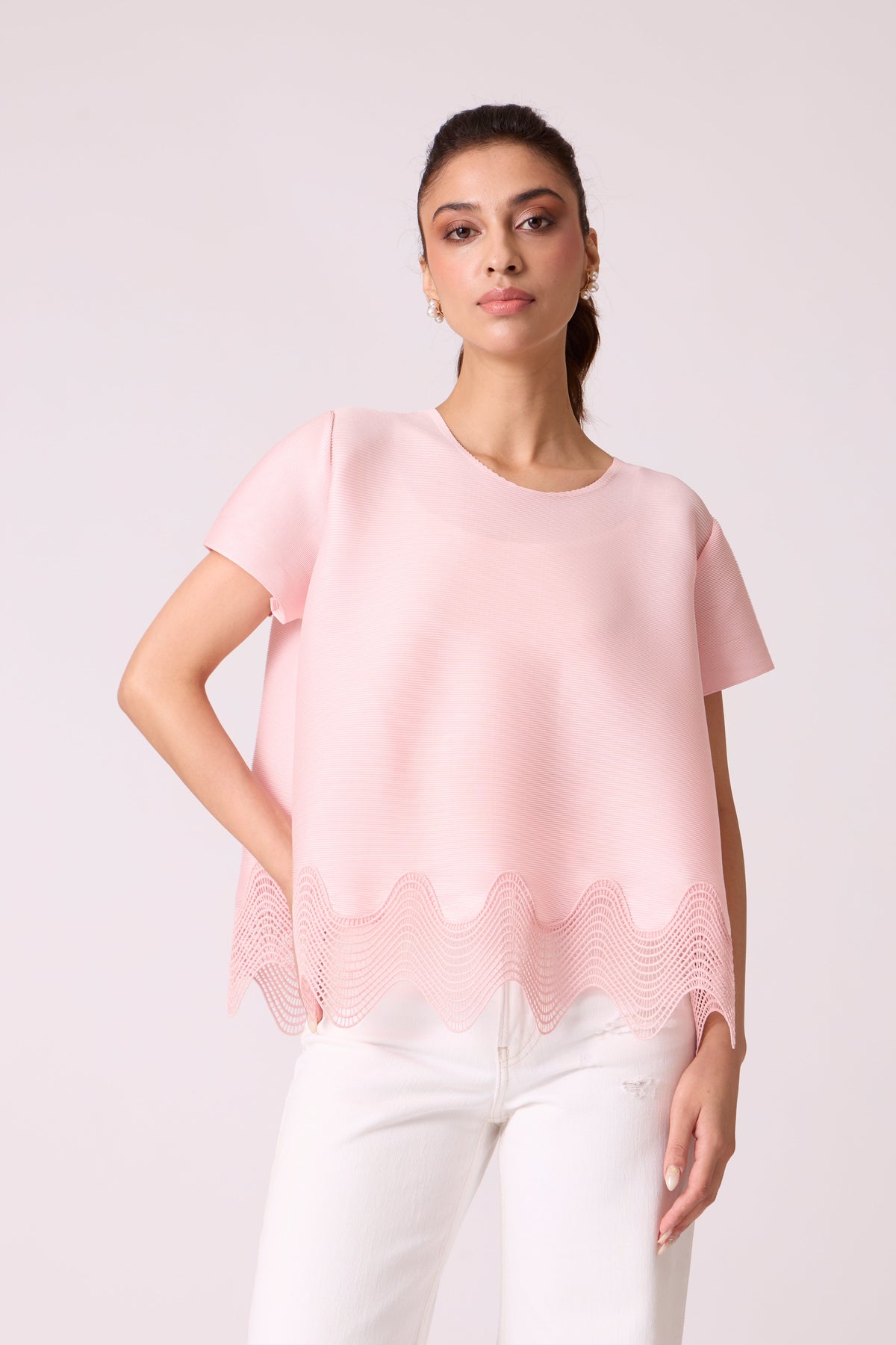 Vence Top - Light Pink