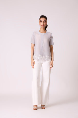 Senna Top - Light Grey