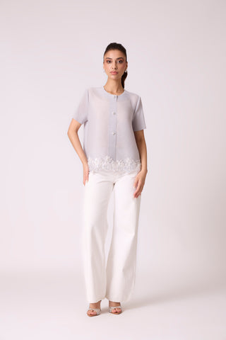 Senna Top - Light Grey