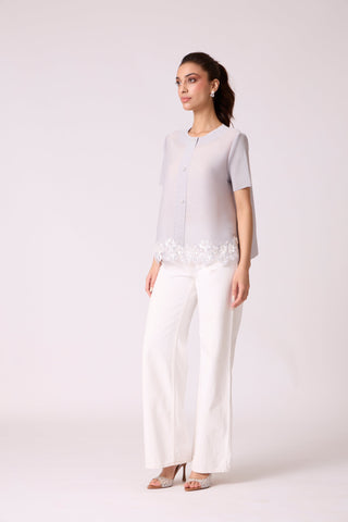 Senna Top - Light Grey