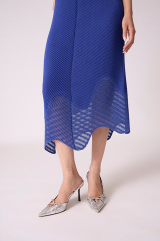 Antoinette Dress - Sapphire Blue