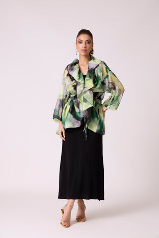 Cassidy Print Overlay - Green