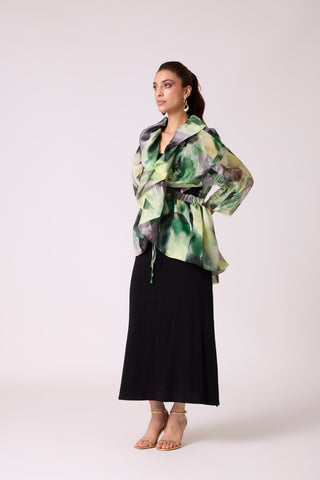 Cassidy Print Overlay - Green