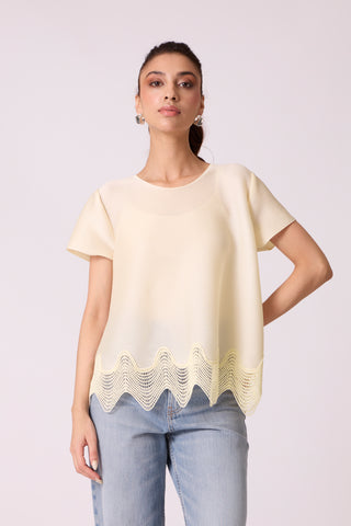 Vence Top - Cream