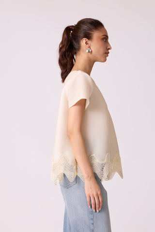 Vence Top - Cream