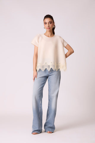 Vence Top - Cream