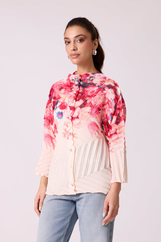 Nash Print Shirt - Blush