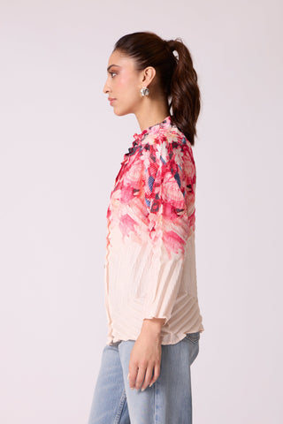 Nash Print Shirt - Blush
