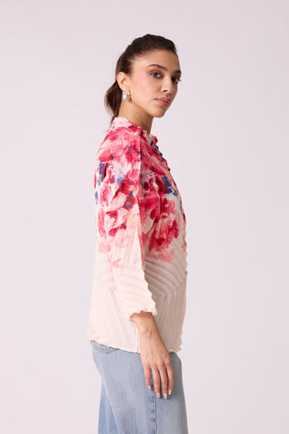Nash Print Shirt - Blush