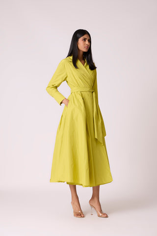 Eugenia Dress - Lime
