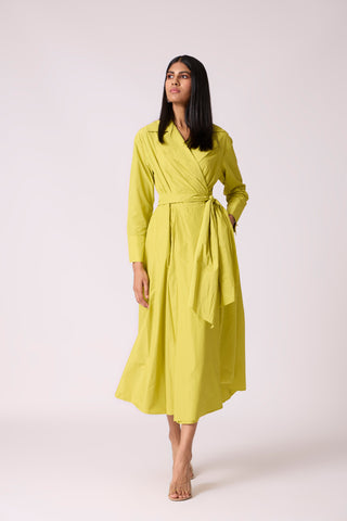 Eugenia Dress - Lime