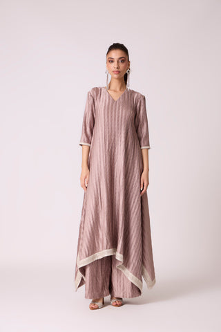 Zara Tunic Set - Rose