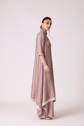 Zara Tunic Set - Rose