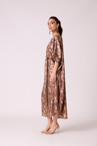 Flora Kaftan - Metallic Copper