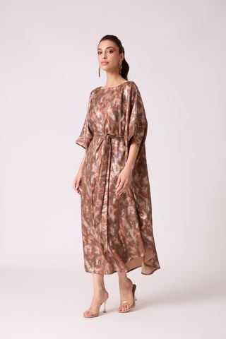 Flora Kaftan - Metallic Copper