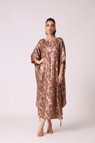 Flora Kaftan - Metallic Copper