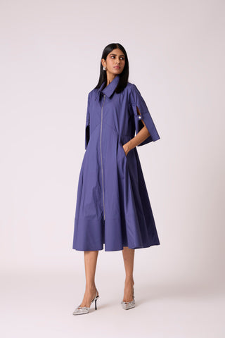 Leanne Dress - Indigo Blue