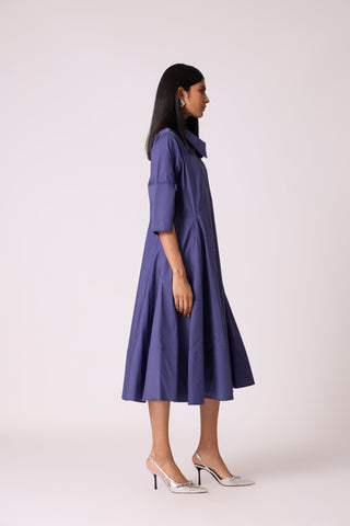 Leanne Dress - Indigo Blue