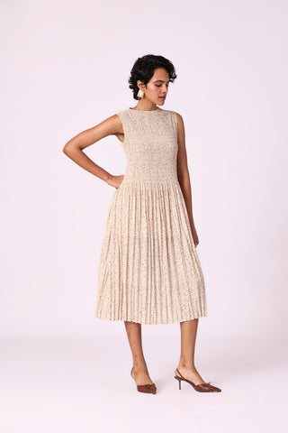 Nadine Dress - Almond