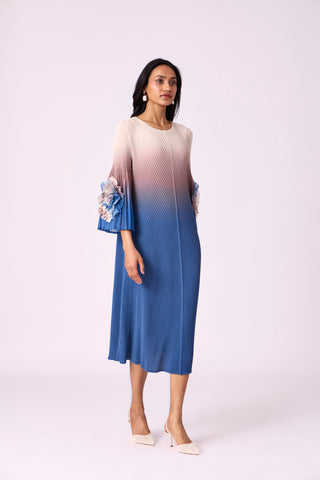Emery Ombre Dress - Blue