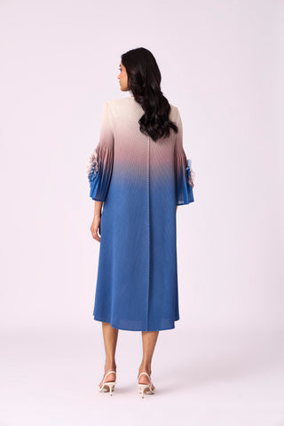 Emery Ombre Dress - Blue