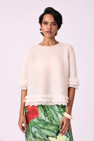 Cressida Top - Ivory
