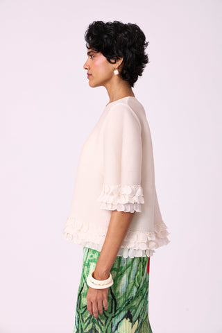 Cressida Top - Ivory
