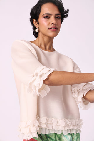 Cressida Top - Ivory