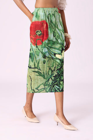 Bella Print Skirt - Floral