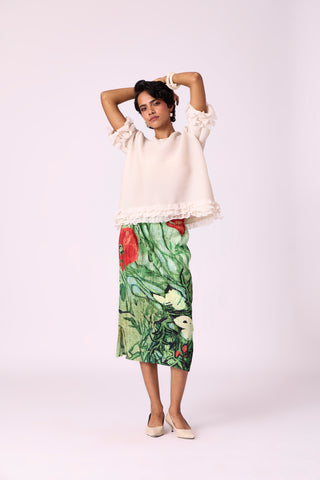 Bella Print Skirt - Floral