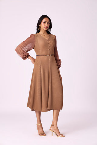 Rosalie Dress - Mocha
