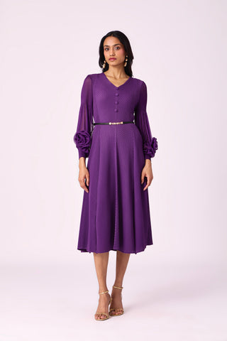 Rosalie Dress - Purple