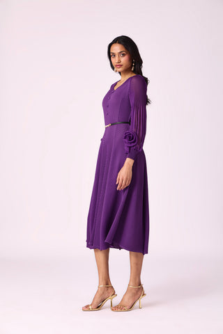 Rosalie Dress - Purple