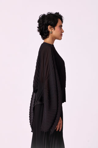 Nadia A-Line Top - Black