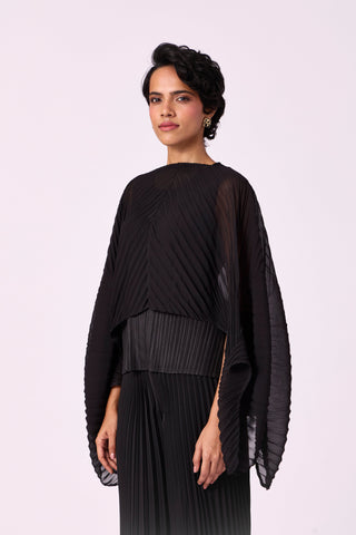 Nadia A-Line Top - Black