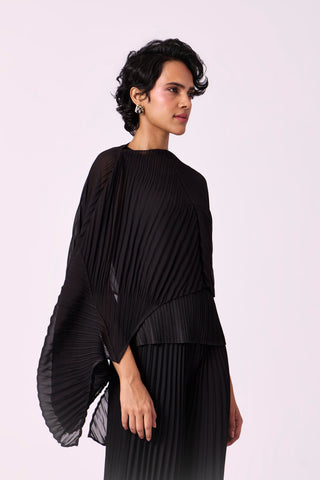Nadia A-Line Top - Black