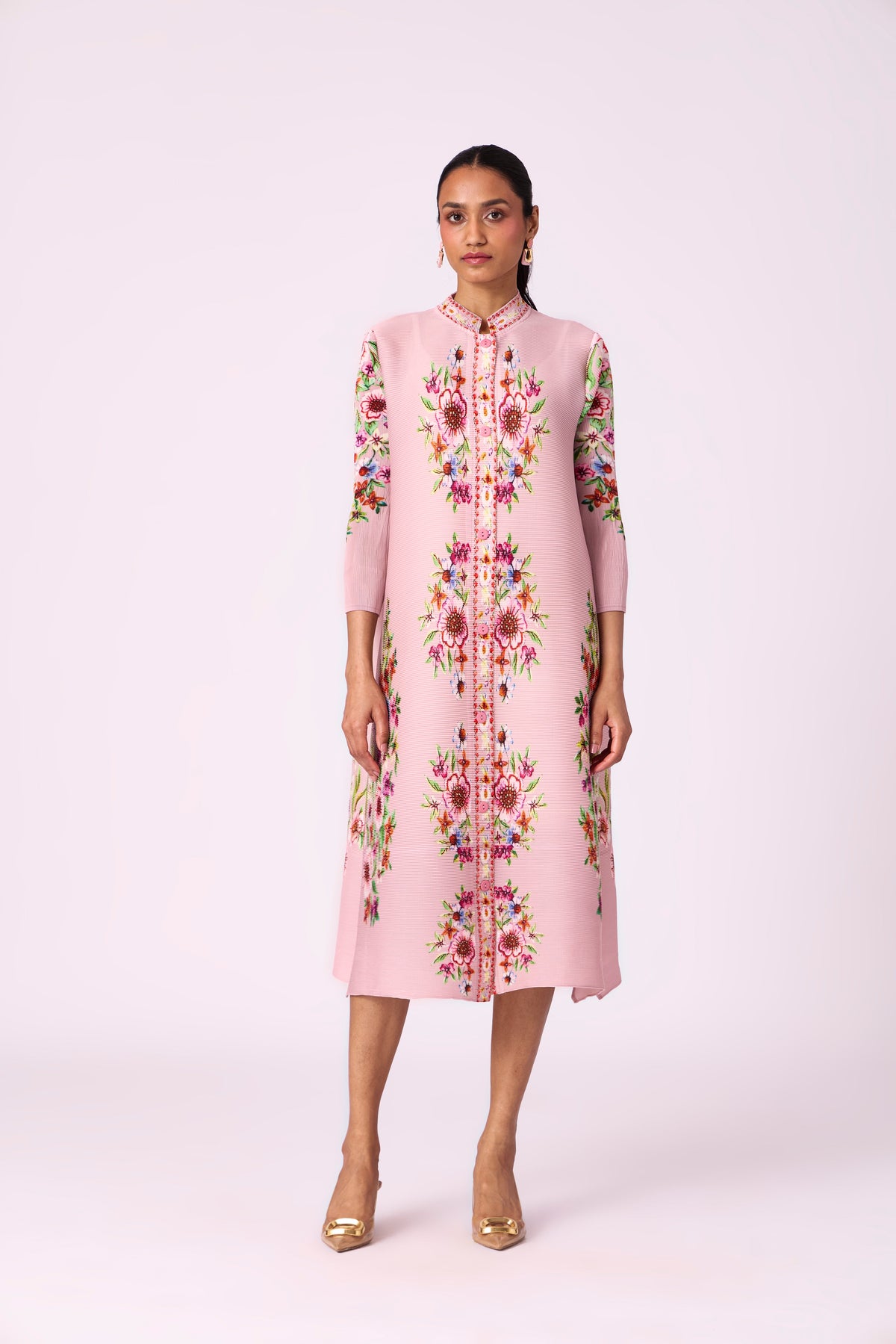 Rory Print Dress - Pink