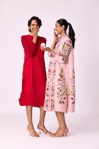 Rory Print Dress - Pink